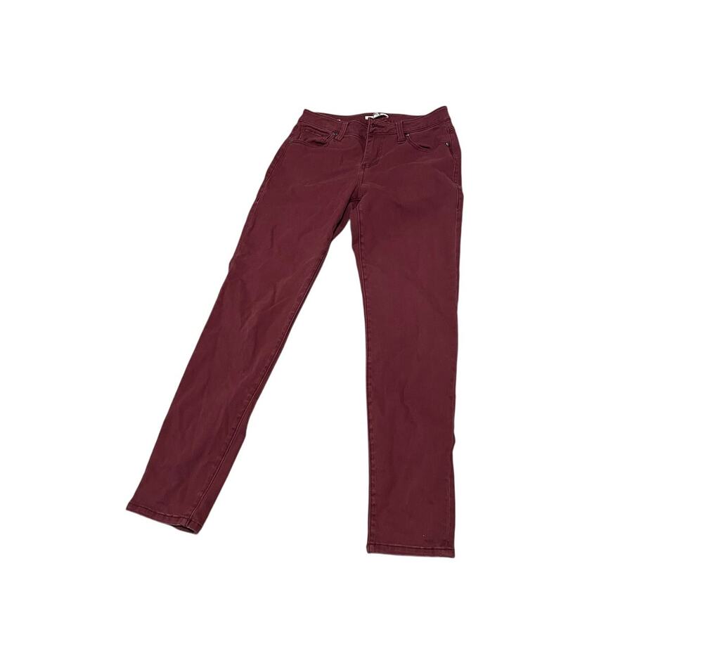 Cabi burgundy skinny jeans size 4